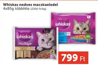 PRIVÁT Whiskas nedves macskaeledel ajánlat