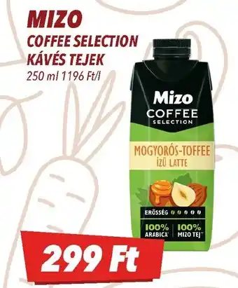 CBA Mizo Coffee selection kávés tejek ajánlat