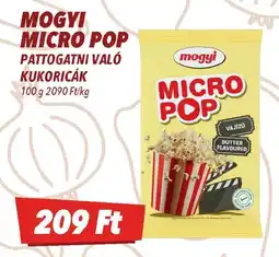 CBA Mogyi Micro Pop pattogatni való kukoricák ajánlat