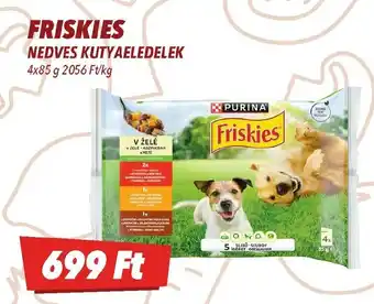 CBA Friskies nedves kutyaeledelek ajánlat