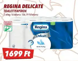 CBA Regina Delicate toalettpapírok ajánlat