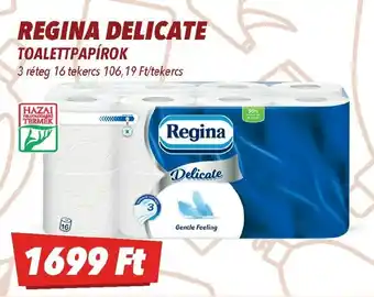 CBA Regina Delicate toalettpapírok ajánlat