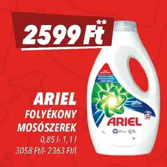 CBA Ariel folyékony mosószerek ajánlat