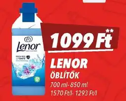 CBA Lenor öblítők ajánlat