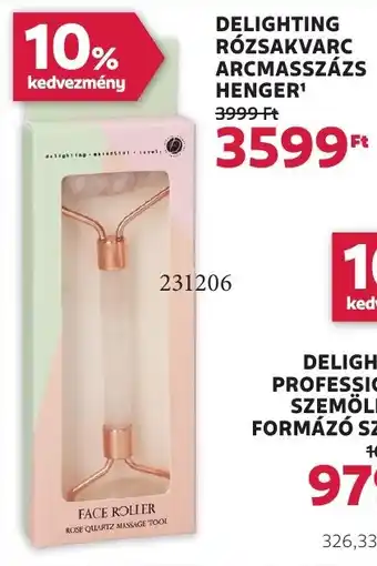 Rossmann Delighting Rózsakvarc arcmasszázs henger ajánlat