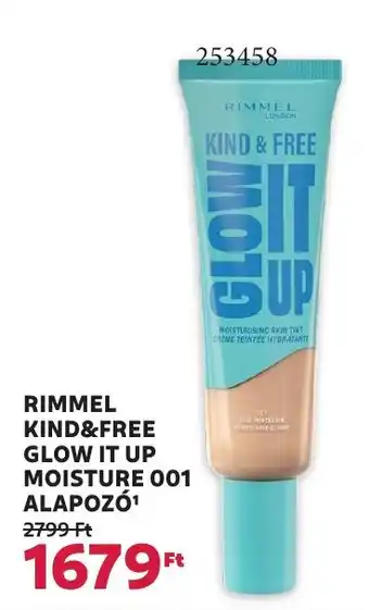 Rossmann Rimmel Kind&Free Glow It Up ajánlat