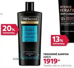 Rossmann Tresemmé sampon ajánlat