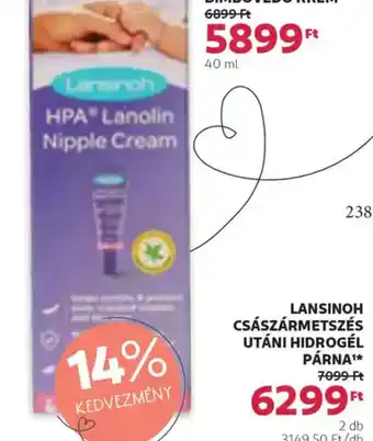 Rossmann Lansinoh Bimbvédő krém ajánlat