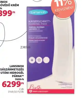 Rossmann Lansinoh szülés utáni hideg gél párna ajánlat