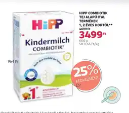 Rossmann Hipp Combiotik Tejalapú Ital ajánlat