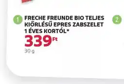 Rossmann Freche Freunde Bio Teljes Kiőrlésű Epres Zabszeclet ajánlat