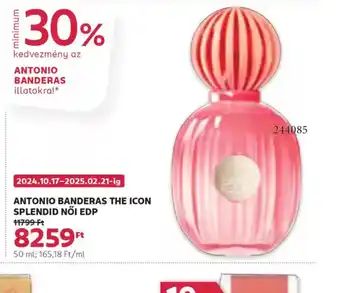 Rossmann Antonio Banderas The Icon Splendid Női EDP ajánlat