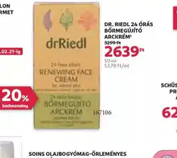 Rossmann Dr. RIEDL 24 rás Bőrmégszülő Arckrém ajánlat