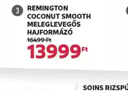 Rossmann Remington Coconut Smooth Meleglevegős Hajformáz ajánlat