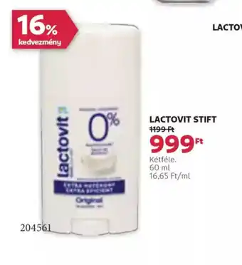 Rossmann Lactovit Stift ajánlat