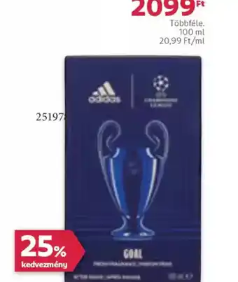 Rossmann Adidas After Shave Goal ajánlat