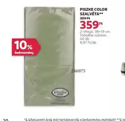 Rossmann Piszke Color Szalvéta ajánlat