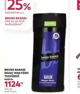 Rossmann Bruno Banani Magic Man férfi tusfürdő ajánlat