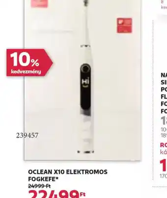 Rossmann Oclean X10 Elektromos Fogkefe ajánlat