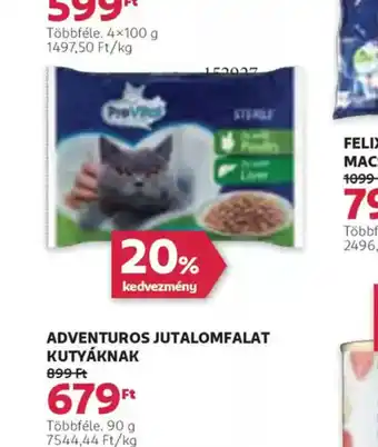 Rossmann PreVital alutasakos macskaeledel Quattropack ajánlat