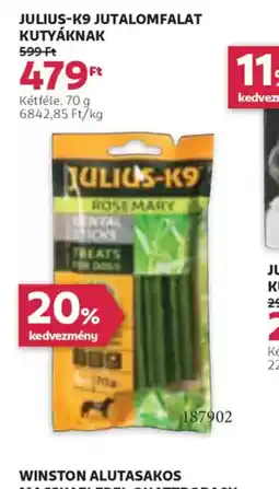 Rossmann Julius-K9 Jutalomfalat kutyáknak ajánlat