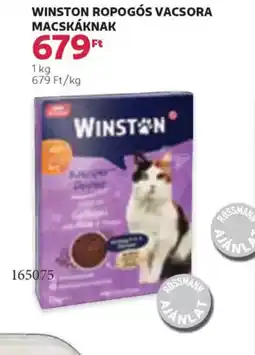 Rossmann Winston ropogsgos vacsora macskáknak ajánlat