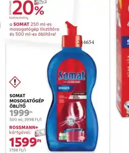 Rossmann Somat Mosogatgép Öblítő ajánlat