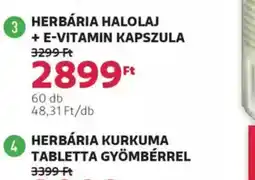 Rossmann Herbaria Halolaj + E-vitamin kapszula ajánlat