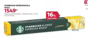 Rossmann Starbucks Kávékapszula ajánlat