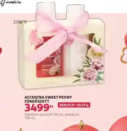 Rossmann Accentra Sweet Peony Fürdőszett ajánlat