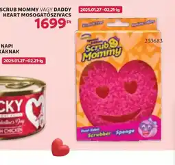 Rossmann Scrub Mommy vagy Daddy Heart mosogatszivacs ajánlat