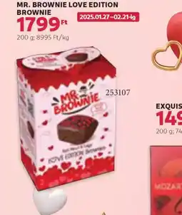 Rossmann Mr. Brownie Love Edition Brownie ajánlat