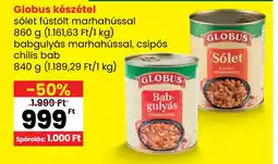 Spar Globus készétel ajánlat