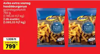 Spar Aviko extra vastag hasábburgonya ajánlat