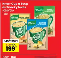 Spar Knorr Cup a Soup és Snacky leves ajánlat