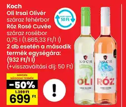 Spar Koch Oli Irsai Olivér ajánlat