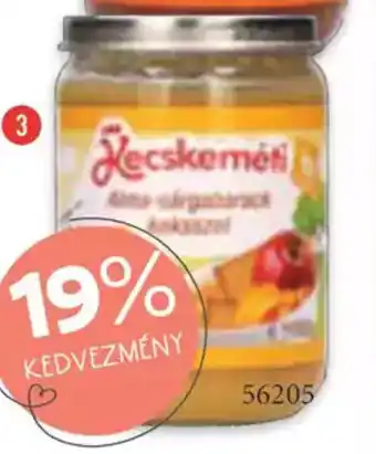 Rossmann Kecskeméti dúsÍtott gyümölcsök 4, 6, 7 hónapos kortól ajánlat