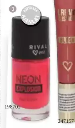 Rossmann Rival Me neon explosion körölmakk ajánlat