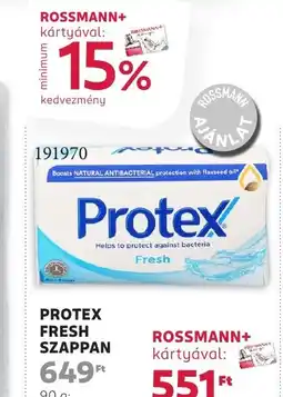 Rossmann Protex fresh szappan ajánlat