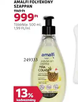 Rossmann Amalfi folyékony szappan ajánlat