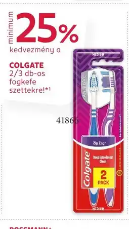 Rossmann Colgate ajánlat