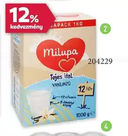 Rossmann Milupa tejes ital 12, 24 hónapos ajánlat