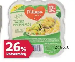 Rossmann Milupa bébiétel 1 éves kortól ajánlat