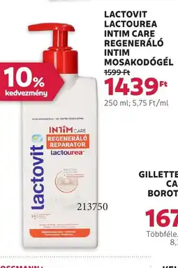 Rossmann Lactovit lactourea intim care regeneráló ajánlat