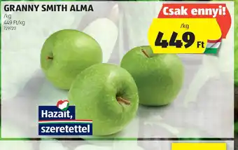 ALDI Granny Smith Alma ajánlat