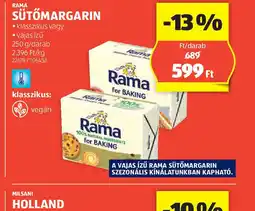 ALDI Rama Süteménymargarin ajánlat