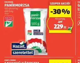 ALDI Pan Ft/csomag 305rmorzsa ajánlat