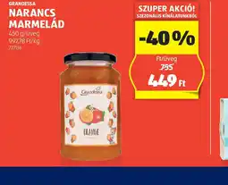 ALDI Grandiosa Narancs Marmelád ajánlat