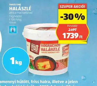 ALDI Snack Time Halászlé ajánlat