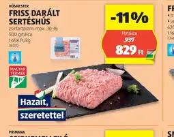 ALDI Húsmester Friss Darált Sertéshús ajánlat